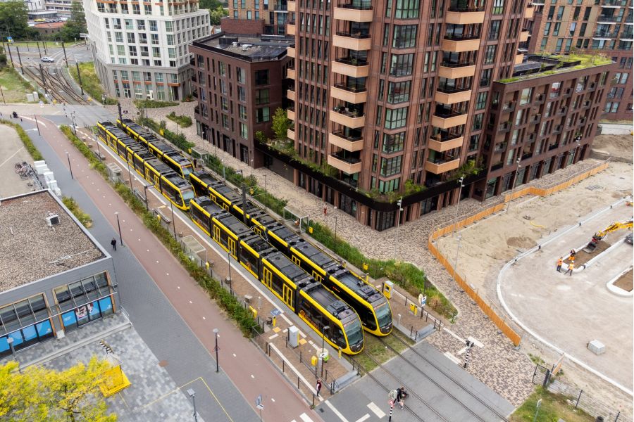 Vernieuwing park in City