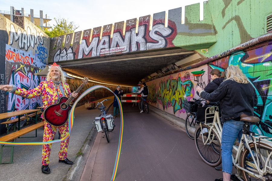 Vermaak in de Kolfstedetunnel