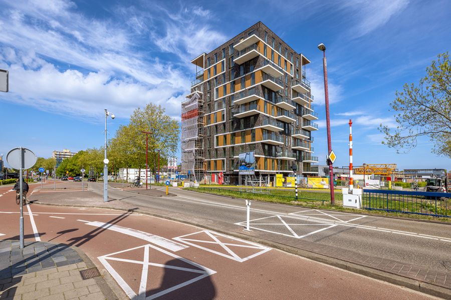 Fietspad langs het Stadshuis