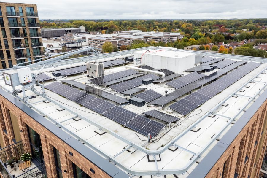 Vernieuwing park in City