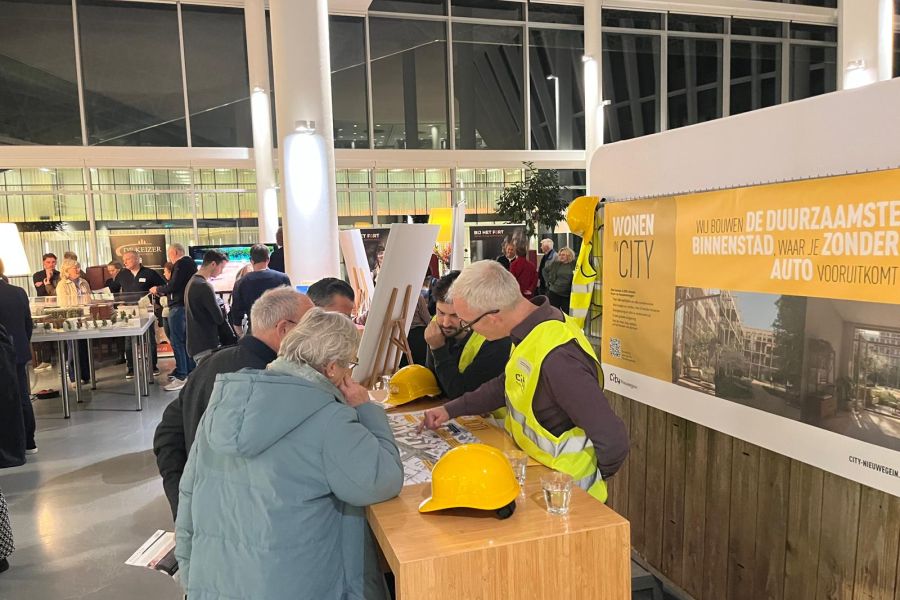 Vernieuwing park in City