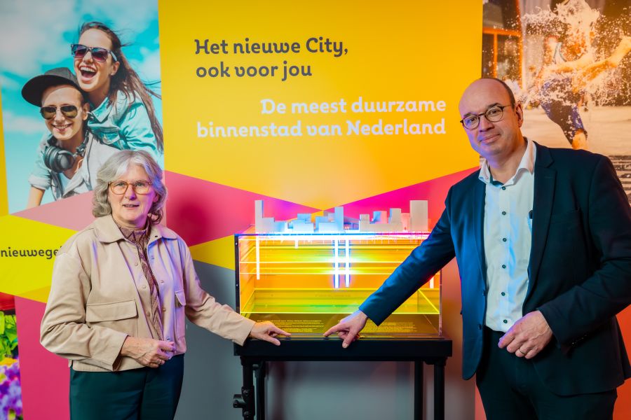 Vernieuwing park in City