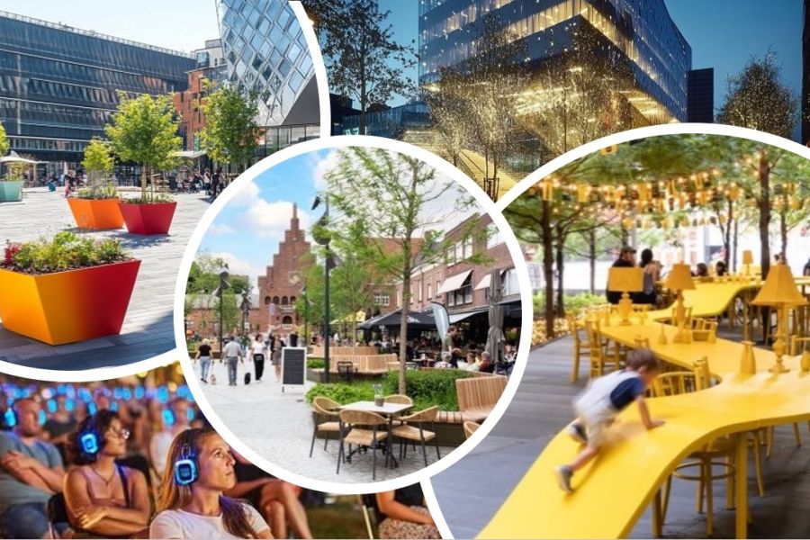 Vernieuwing park in City