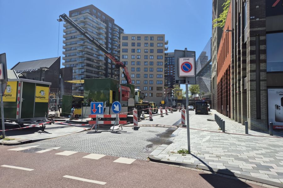 Vernieuwing park in City