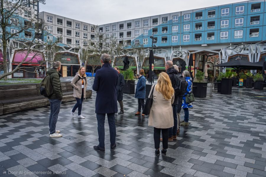 Vernieuwing park in City