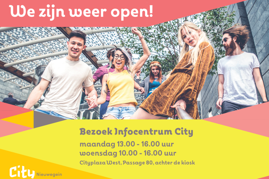 Infocentrum City is weer geopend