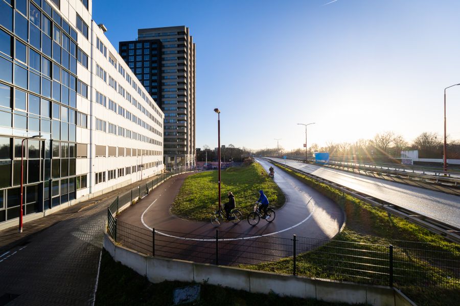 Vernieuwing park in City