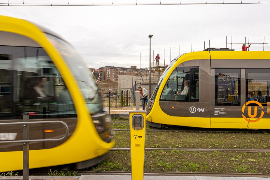 Foto trams in City