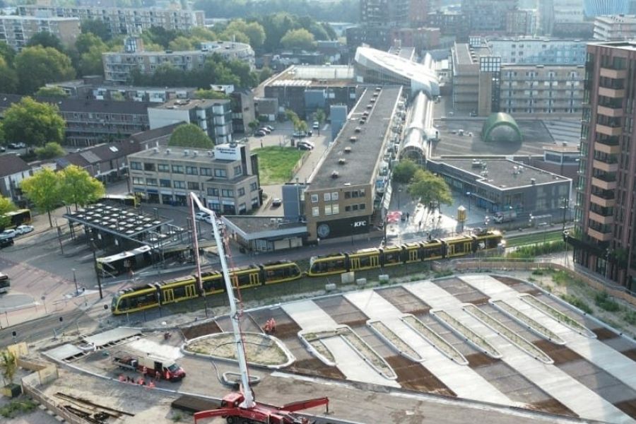 Vernieuwing park in City