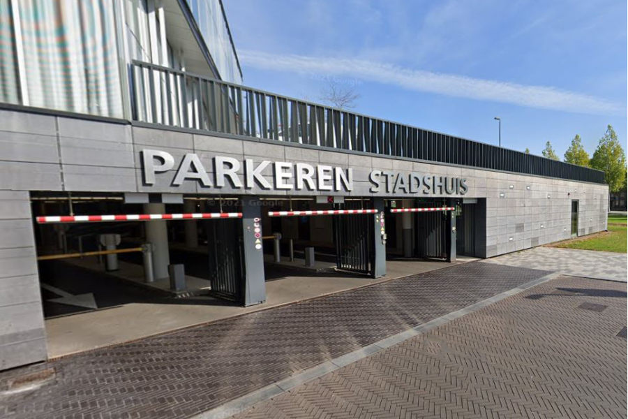 Parkeergarage Stadshuis - Ingang Nachtwachtstede