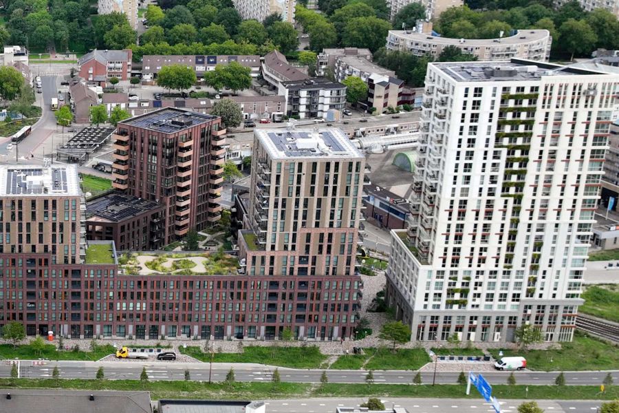 Vernieuwing park in City