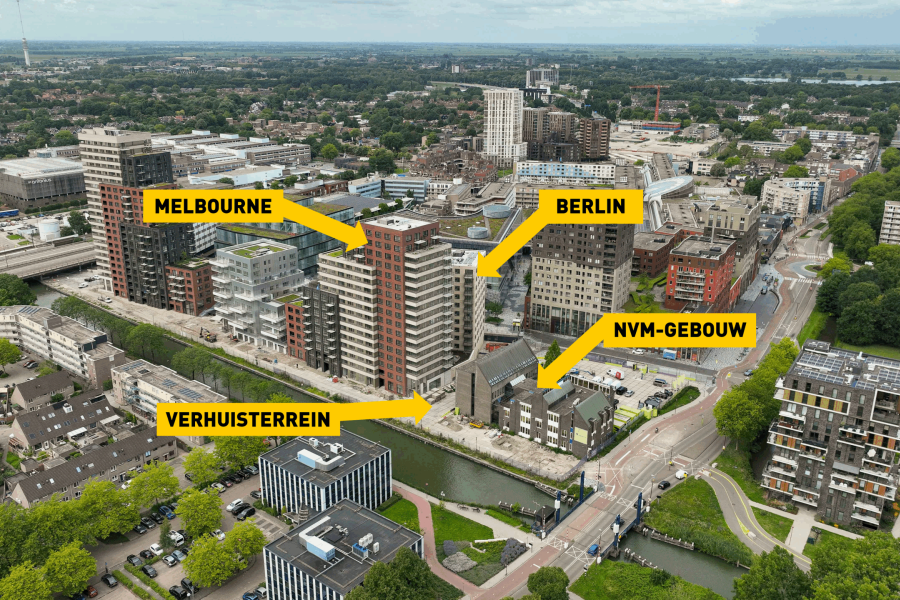 Vernieuwing park in City