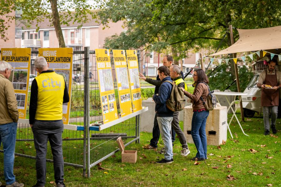 Vernieuwing park in City