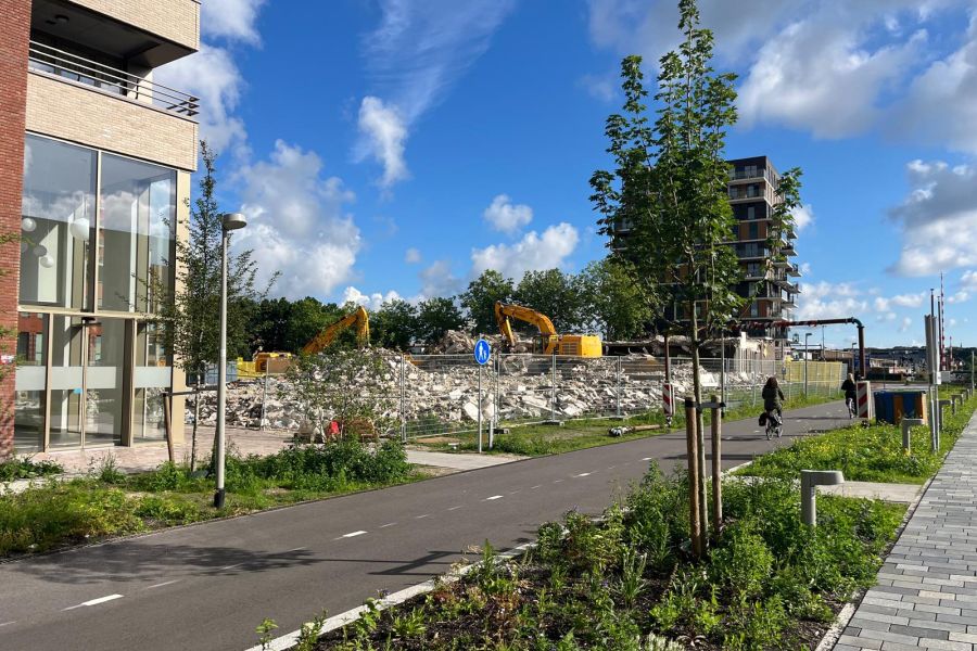 Vernieuwing park in City