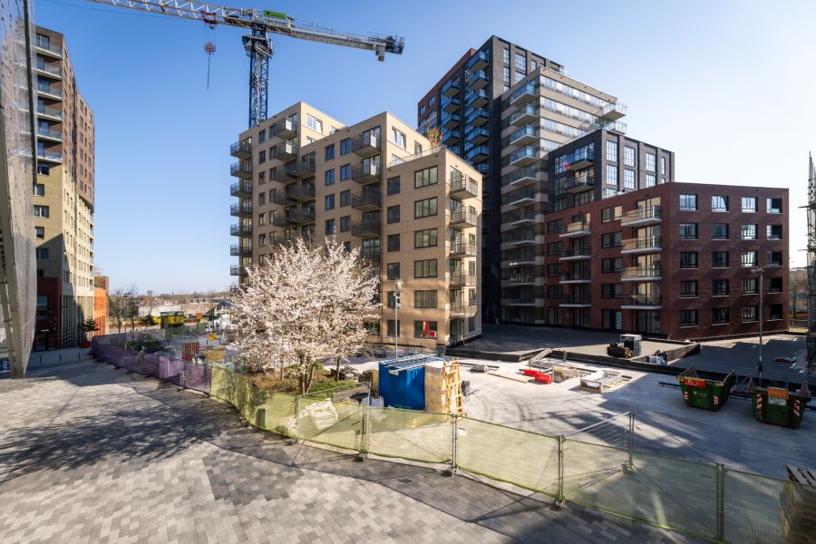 Vernieuwing park in City